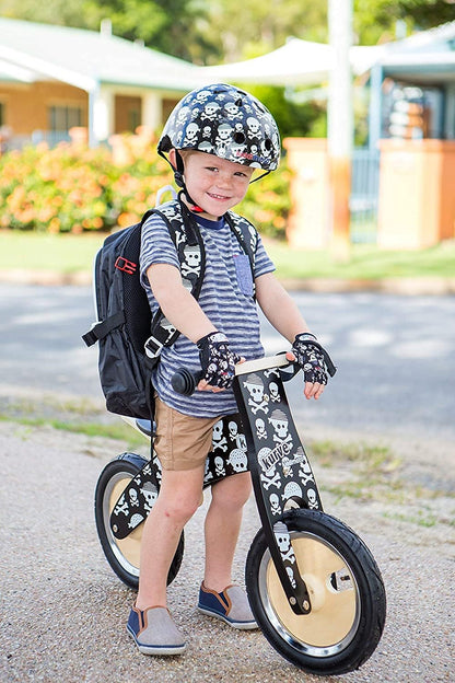 anti Slip Kids Bike Gloves for Kids Boys & Girls Best Toddler Bike Gloves Ages 2-8 Fingerless Cycling Gloves for Youth Sports like MTB, BMX Dirt Biking, Mountain Bike Riding, Skates