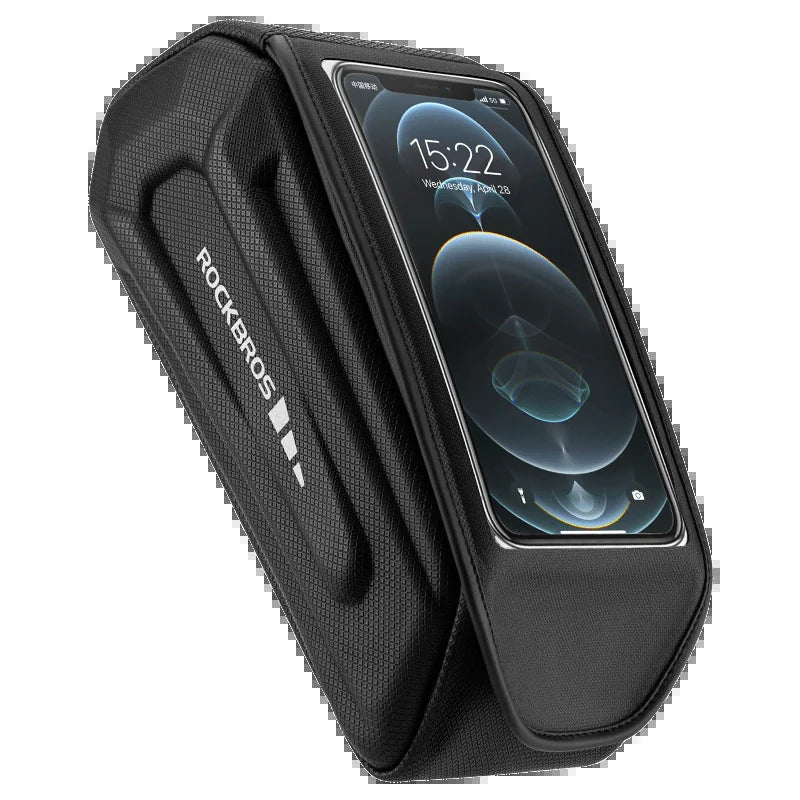Bike Bag 1.7L Phone Bag Waterproof Front Frame Cycling Bag Touch Screen Case Holder Hard Shell Bike Bag Mtb Accessories