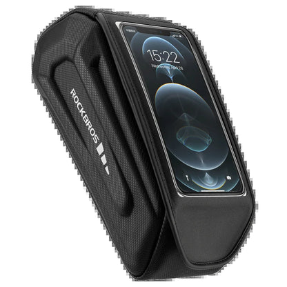 Bike Bag 1.7L Phone Bag Waterproof Front Frame Cycling Bag Touch Screen Case Holder Hard Shell Bike Bag Mtb Accessories