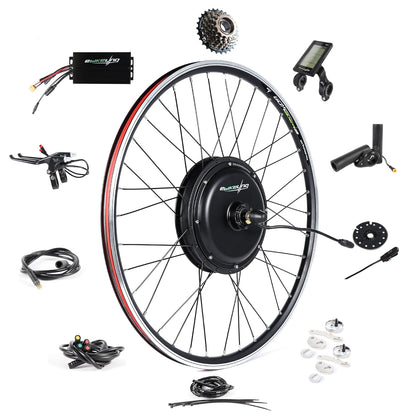 48V Front Hub Motor E-Bike Conversion Kit – 500W / 750W / 1200W / 1500W (700C Wheel)