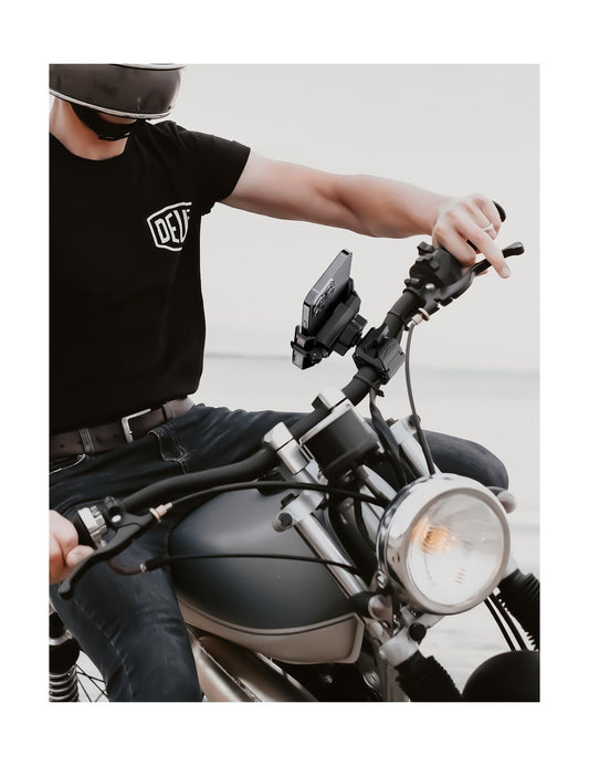 Bike Phone Mount for Electric, Mountain, Scooter, and Dirt Bikes [Camera Frie...