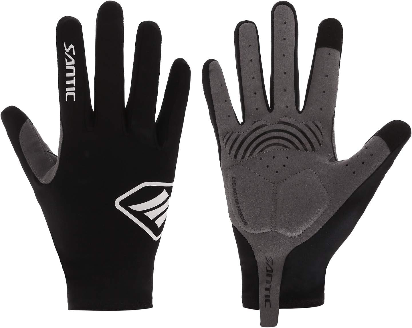 Cycling Gloves for Men Winter Full Finger Thermal Cycle Gloves Touch Screen