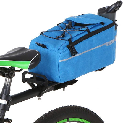 Bike Panniers Bike Trunk Bag Insulated Bag for Warm/Cool Items, Bicycle Rear Rack Storage Luggage Bicycle Seat Multifunctional Insulated Trunk Cooler Bag Shoulder Bag 11.4 6.3 6.7In