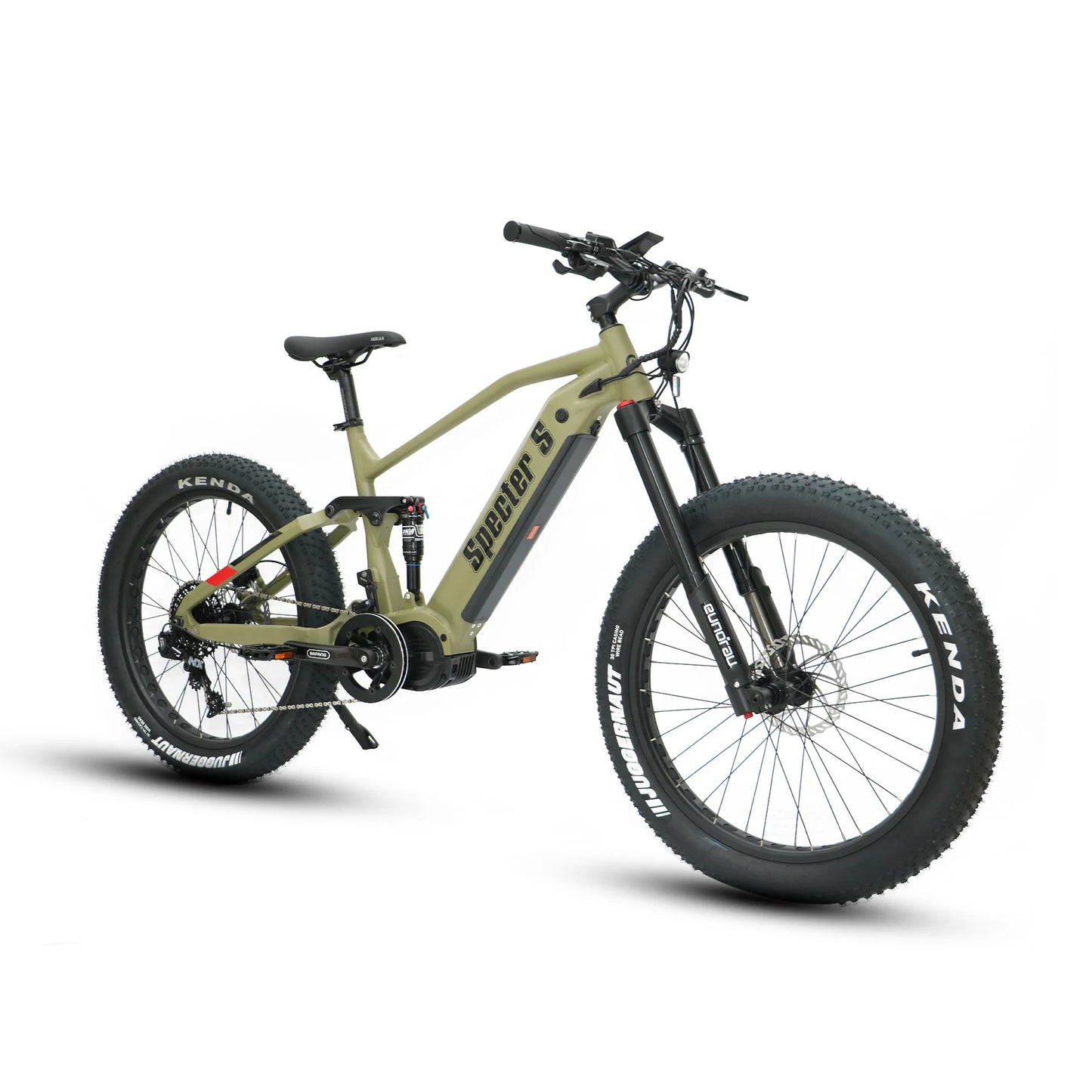 EUNORAU SPECTER-S 3.0 Electric Mountain Bike – 1000W Mid-Drive Full Suspension eMTB