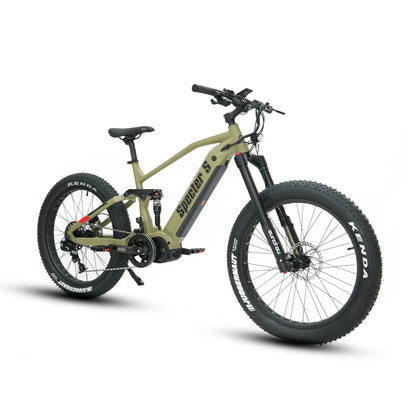 EUNORAU SPECTER-S 3.0 Electric Mountain Bike – 1000W Mid-Drive Full Suspension eMTB
