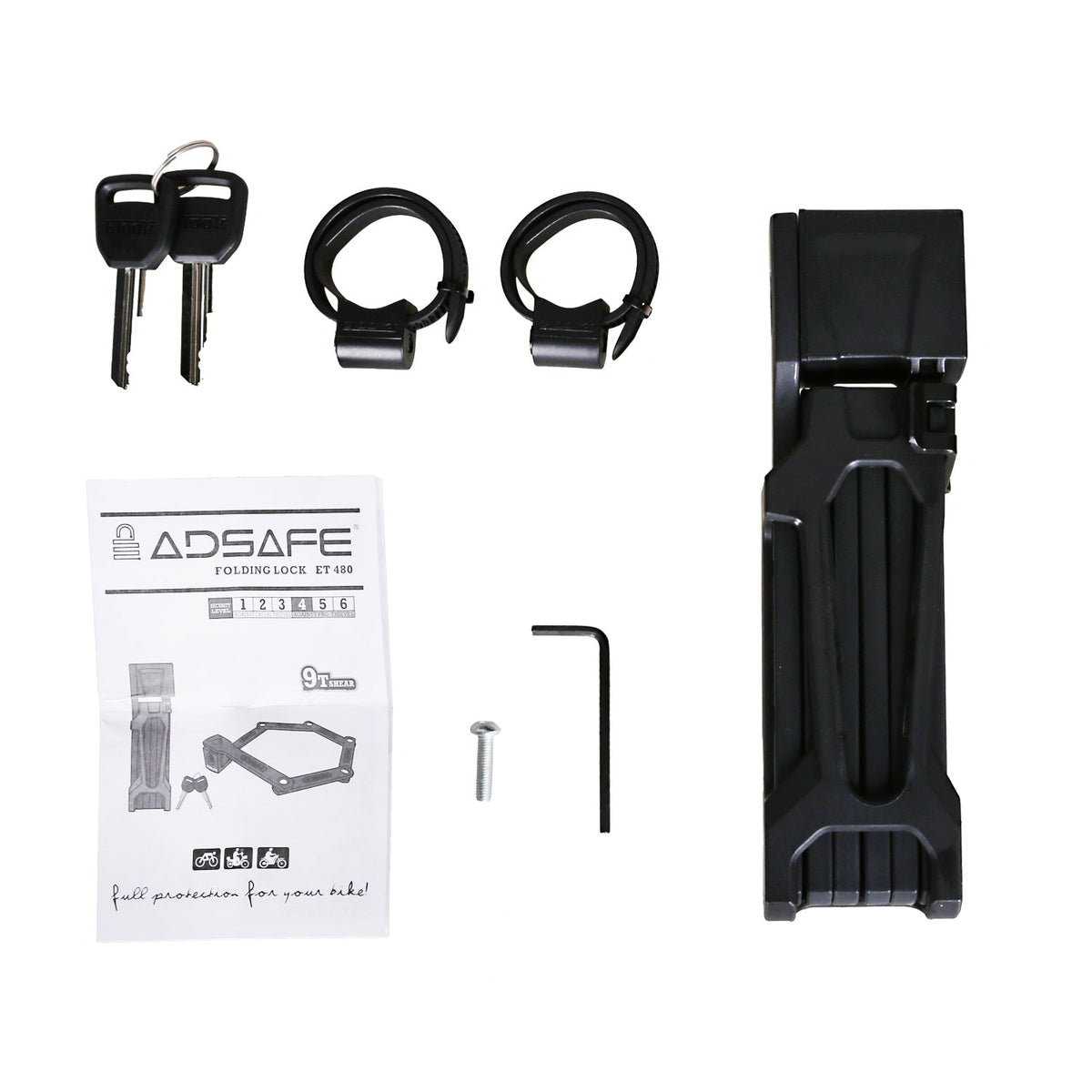 NAKTO Foldable Lock – image 5