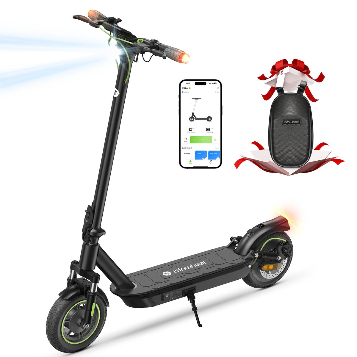isinwheel S10Pro 800W Commuting Electric Scooter