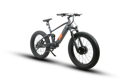 EUNORAU DEFENDER-S Dual Motor Electric Bike – 1500W Fat Tire All-Terrain eBike