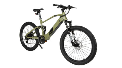 EUNORAU Defender Electric Mountain Bike – 750W Full Suspension Fat Tire eBike