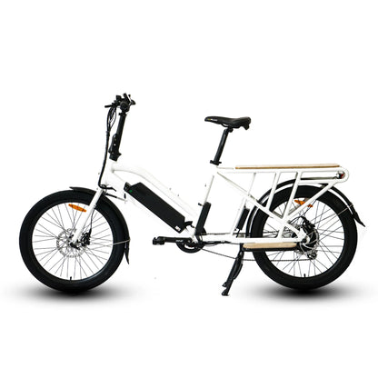 EUNORAU MAX-CARGO Electric Bike – 750W Long-Tail Utility eBike