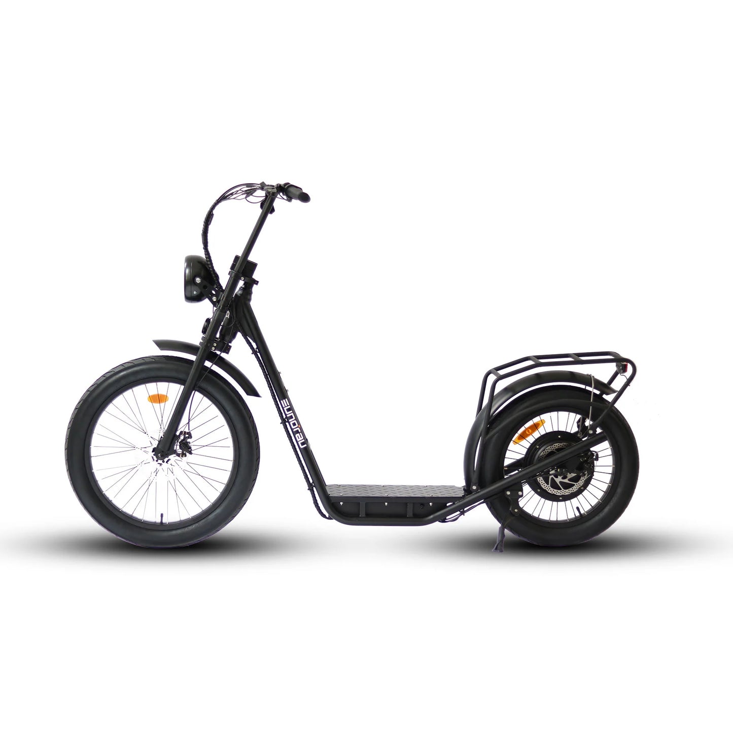 EUNORAU JUMBO Electric Scooter – 1000W Fat Tire Urban Cruiser