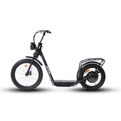 EUNORAU JUMBO Electric Scooter – 1000W Fat Tire Urban Cruiser