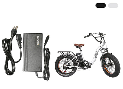 NAKTO Electric Bike Charger – Compatible with Super Cruiser, Folding OX, Mini Cruiser 2