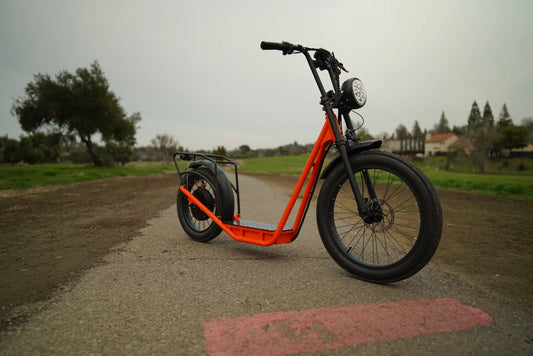 EUNORAU JUMBO Electric Scooter – 1000W Fat Tire Urban Cruiser