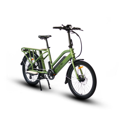EUNORAU MAX-CARGO Electric Bike – 750W Long-Tail Utility eBike