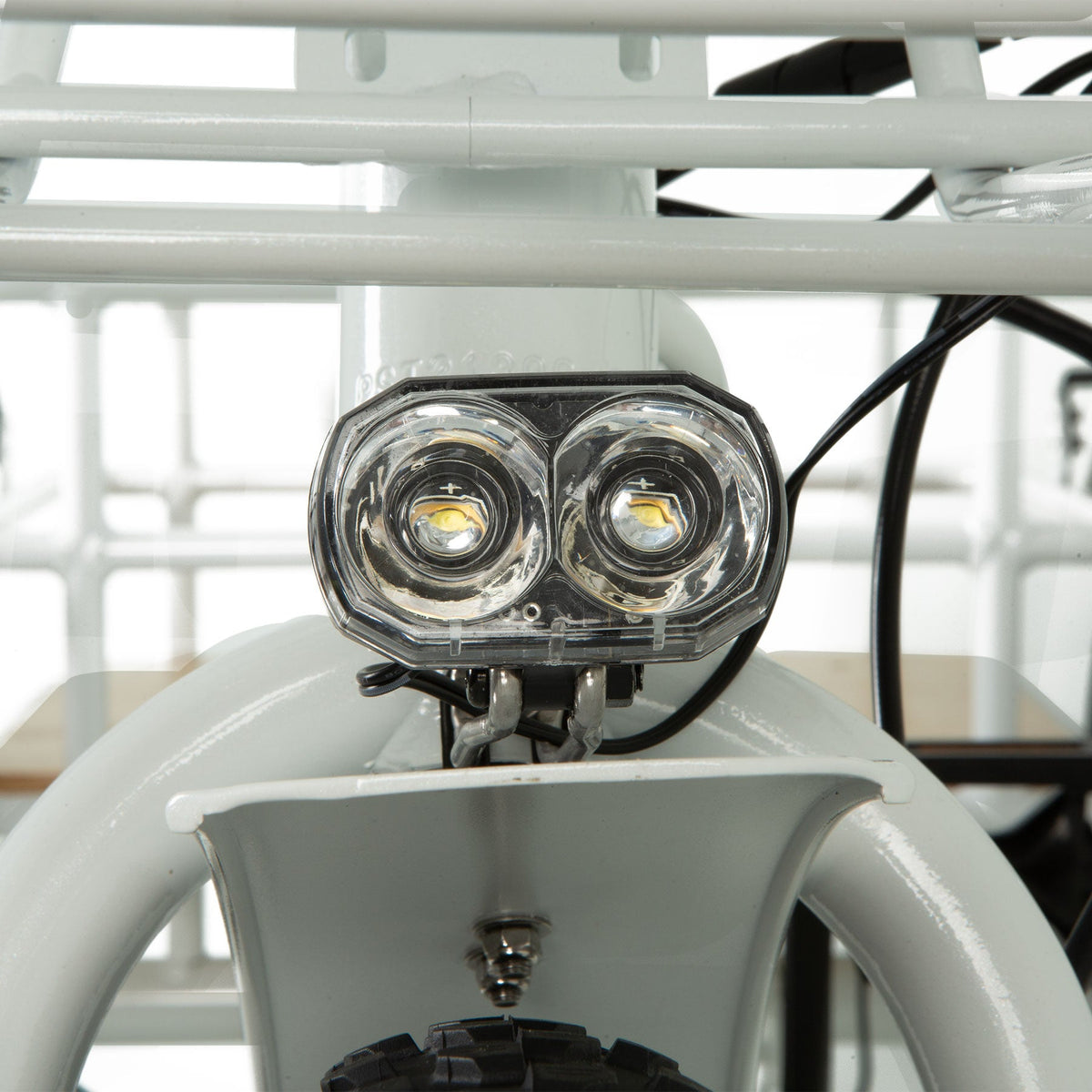 EUNORAU NEW-TRIKE headlight shown on the trike