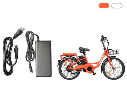 NAKTO Electric Bike Charger – Compatible with Camel, Elegance, Cruiser, Classic, Fashion, Mini Cruiser, Pony, City Stroller