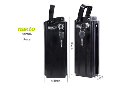 Ebike Battery Replacement for NAKTO Pony