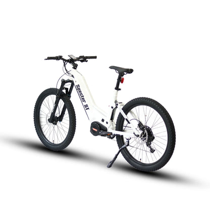 EUNORAU SPECTER-ST 2.0 Electric Step-Thru Bike – 1000W Mid-Drive Commuter eBike