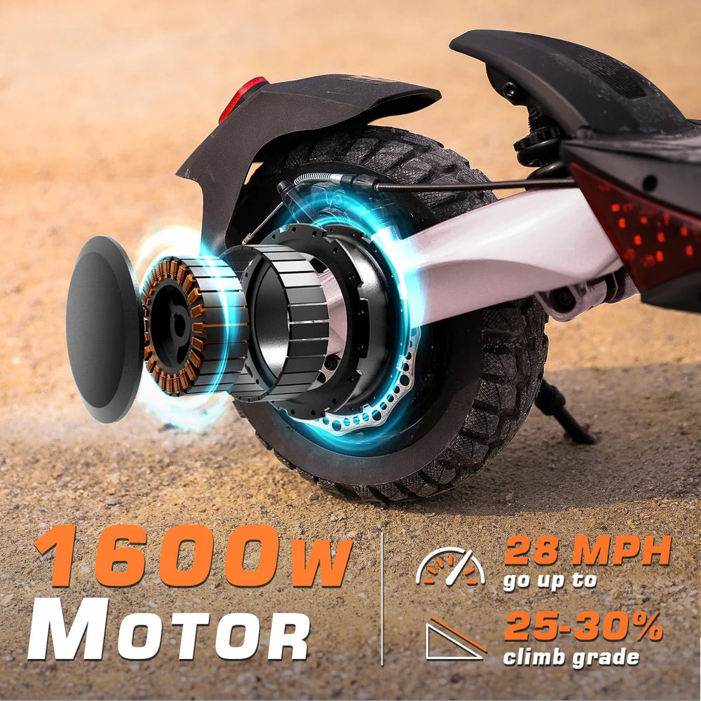 Circooter Raptor Pro Peak 2000W Dual Motor Off-Road Electric Scooter