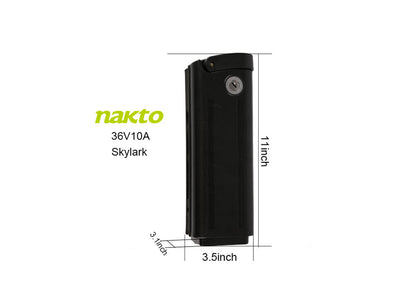 Replacement battery for NAKTO Skylark e-bike