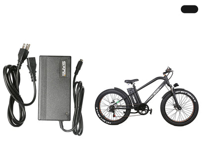 NAKTO Electric Bike Charger – Compatible with Super Cruiser, Folding OX, Mini Cruiser 2
