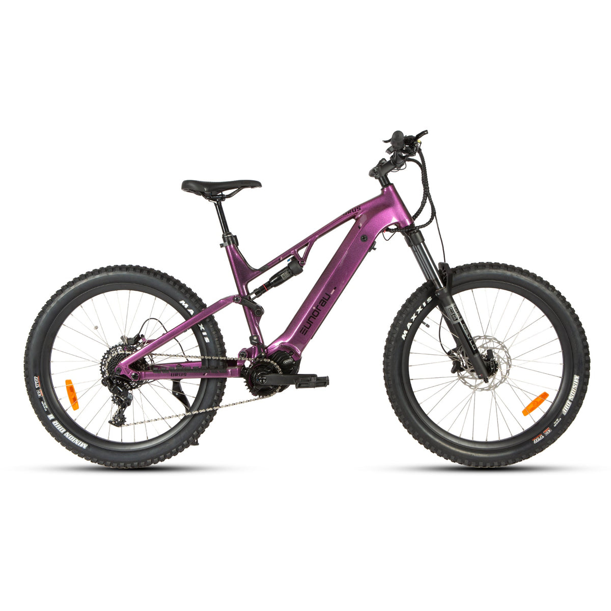 EUNORAU URUS 2.0 electric mountain bike in Amethyst