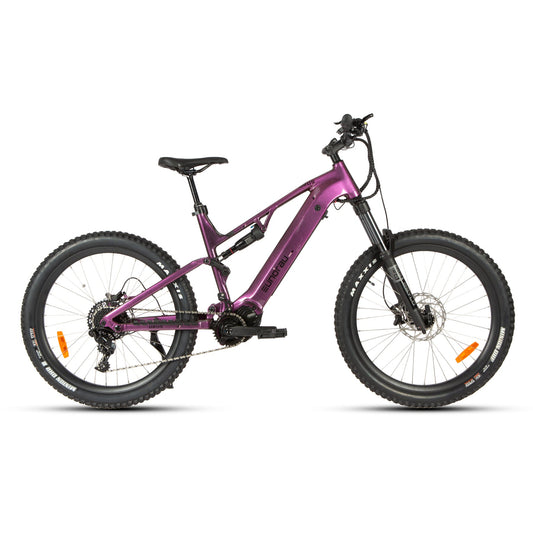 EUNORAU URUS 2.0 electric mountain bike in Amethyst