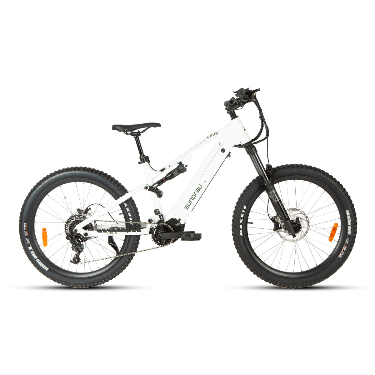 EUNORAU URUS 2.0 electric mountain bike in Cloud White