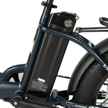 E-FAT-STEP Electric Bike – 500W Step-Thru Foldable Fat Tire eBike