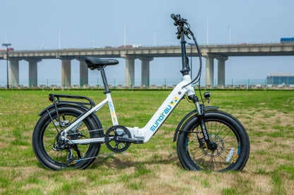 EUNORAU META Foldable Electric Bike – Compact 500W Step-Thru Commuter eBike