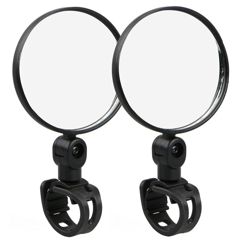 Universal Bicycle Rearview Mirror Adjustable Rotate Wide-Angle Cycling Handlebar Rear View Mirrors for MTB Road Bike Accessories