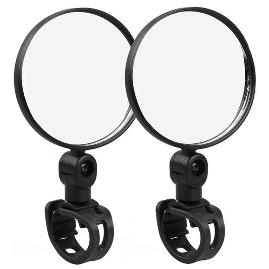 Universal Bicycle Rearview Mirror Adjustable Rotate Wide-Angle Cycling Handlebar Rear View Mirrors for MTB Road Bike Accessories