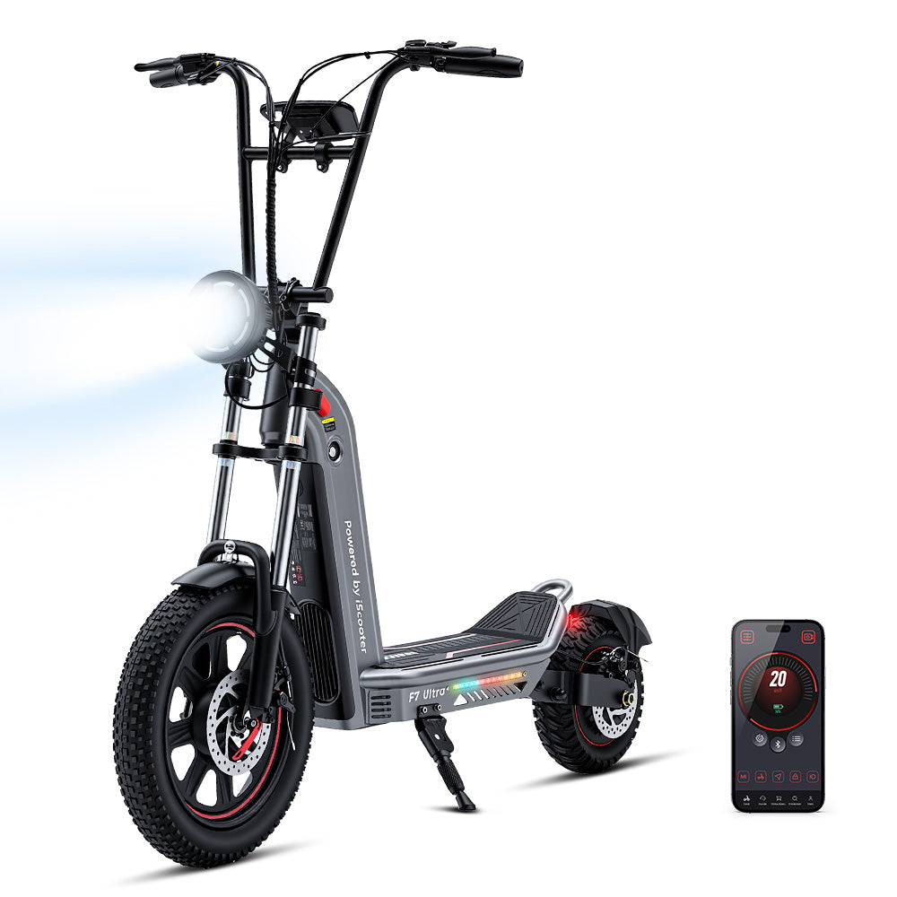 iScooter F7 Ultra smartphone app connectivity