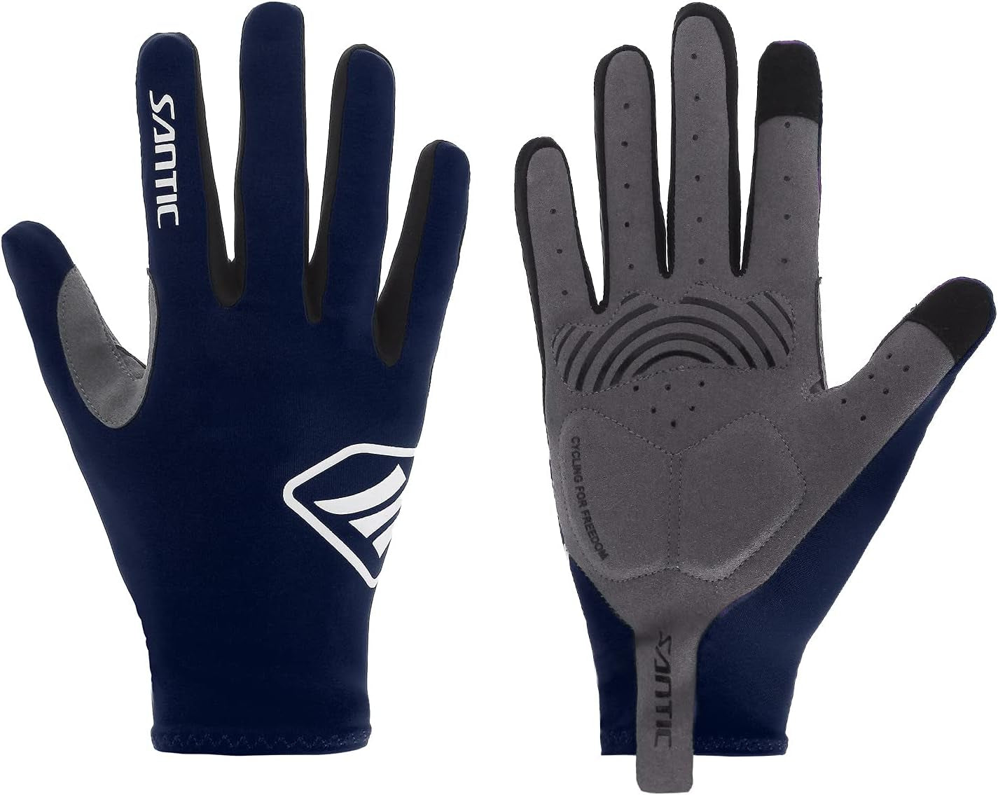 Cycling Gloves for Men Winter Full Finger Thermal Cycle Gloves Touch Screen