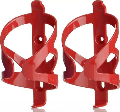 Bike Bottle Holder & Bottle Combo – 2-Pack (22oz Sports Squeeze Bottles + Easy-Install Cage)EvolveRide