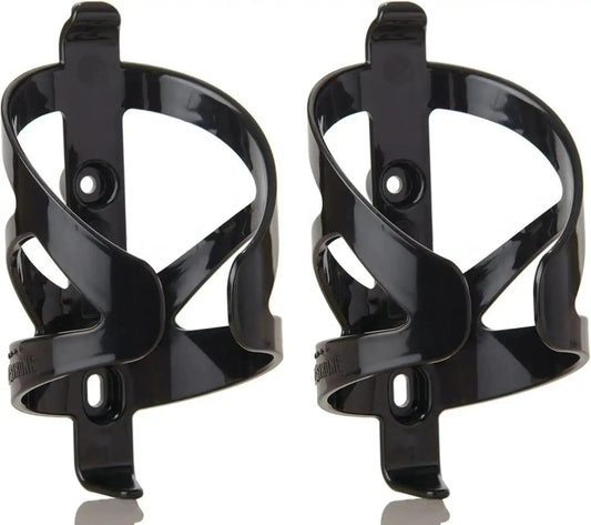 Bike Bottle Holder & Bottle Combo – 2-Pack (22oz Sports Squeeze Bottles + Easy-Install Cage)EvolveRide