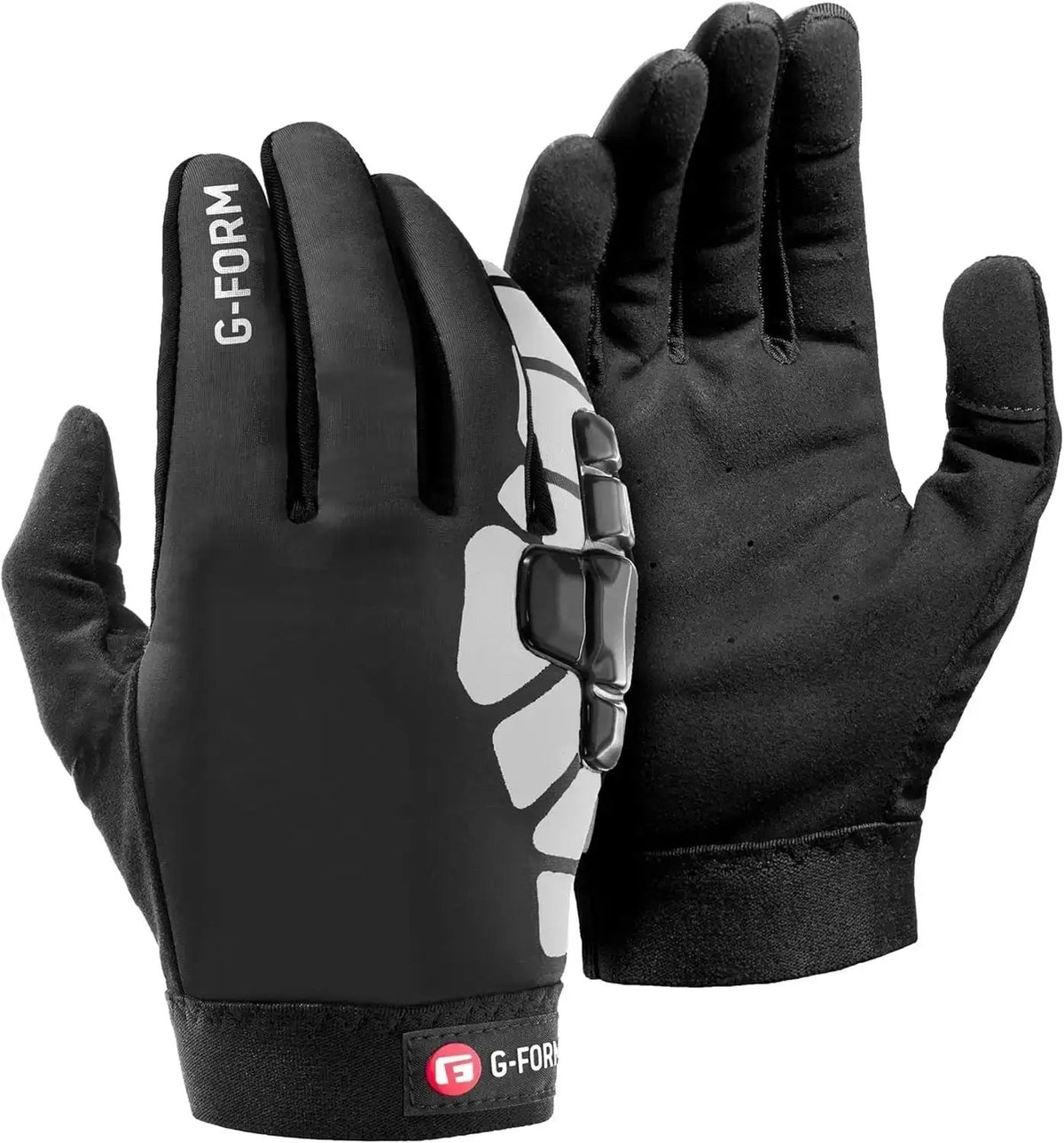 Bolle Cold Weather Bike Gloves – G-Form SmartFlex Winter MTB Cycling Gloves (Black/White)EvolveRide