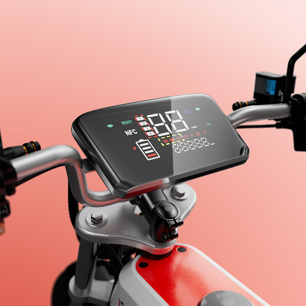 iScooter DX5 Pro electric scooter with seat photo 7