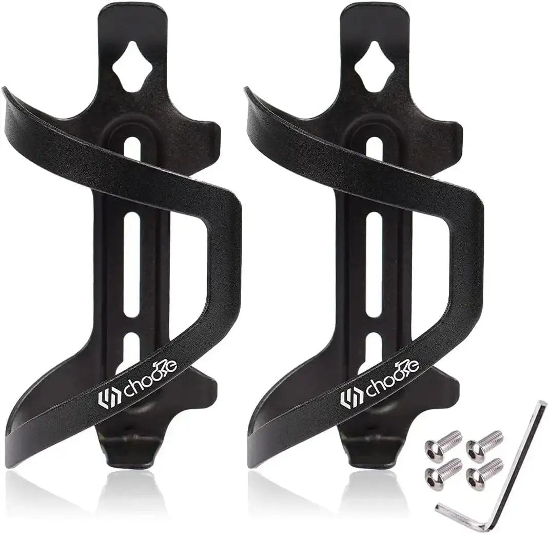 Chooee Aluminum Bike Water Bottle Holder – 2-Pack Lightweight Alloy CagesEvolveRide