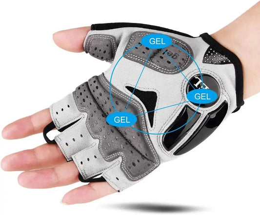 Cycling Gloves – Breathable Gel Half Finger Anti-Slip Gloves for Men & WomenEvolveRide
