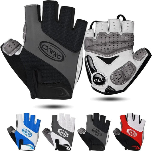 Cycling Gloves – Breathable Gel Half Finger Anti-Slip Gloves for Men & WomenEvolveRide