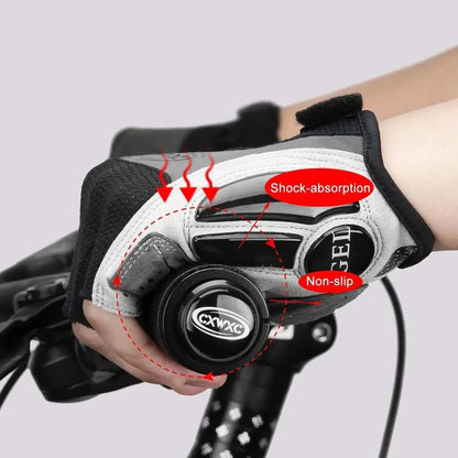 Cycling Gloves – Breathable Gel Half Finger Anti-Slip Gloves for Men & WomenEvolveRide