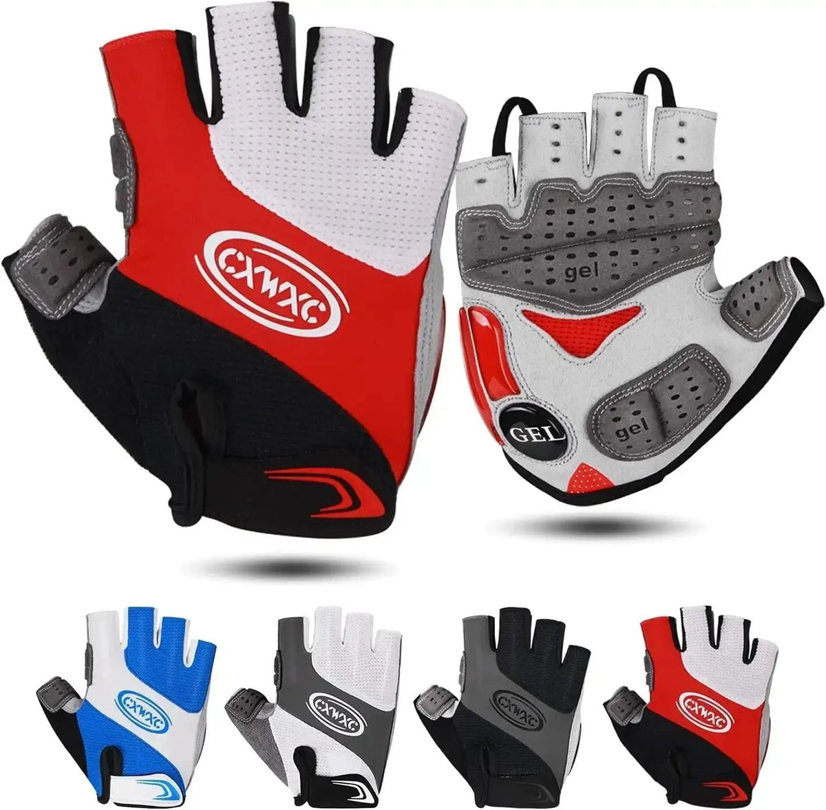 Cycling Gloves – Breathable Gel Half Finger Anti-Slip Gloves for Men & WomenEvolveRide
