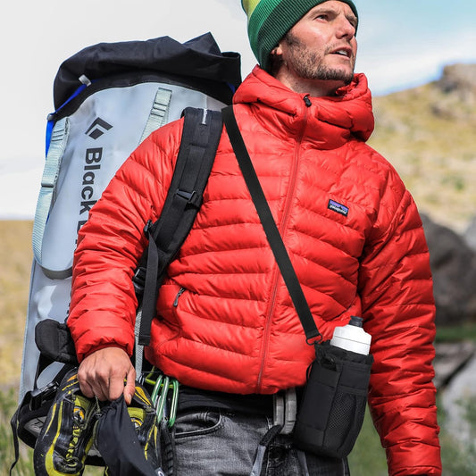 Bike Cup Holder, Water Bottle Holder Handlebar with Mesh Pockets, Universal Cycl