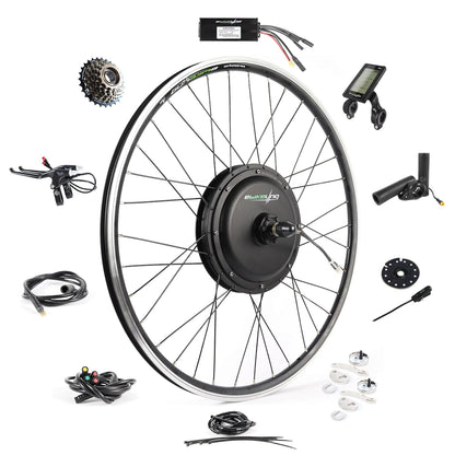 48V Front Hub Motor E-Bike Conversion Kit – 500W / 750W / 1200W / 1500W (700C Wheel)