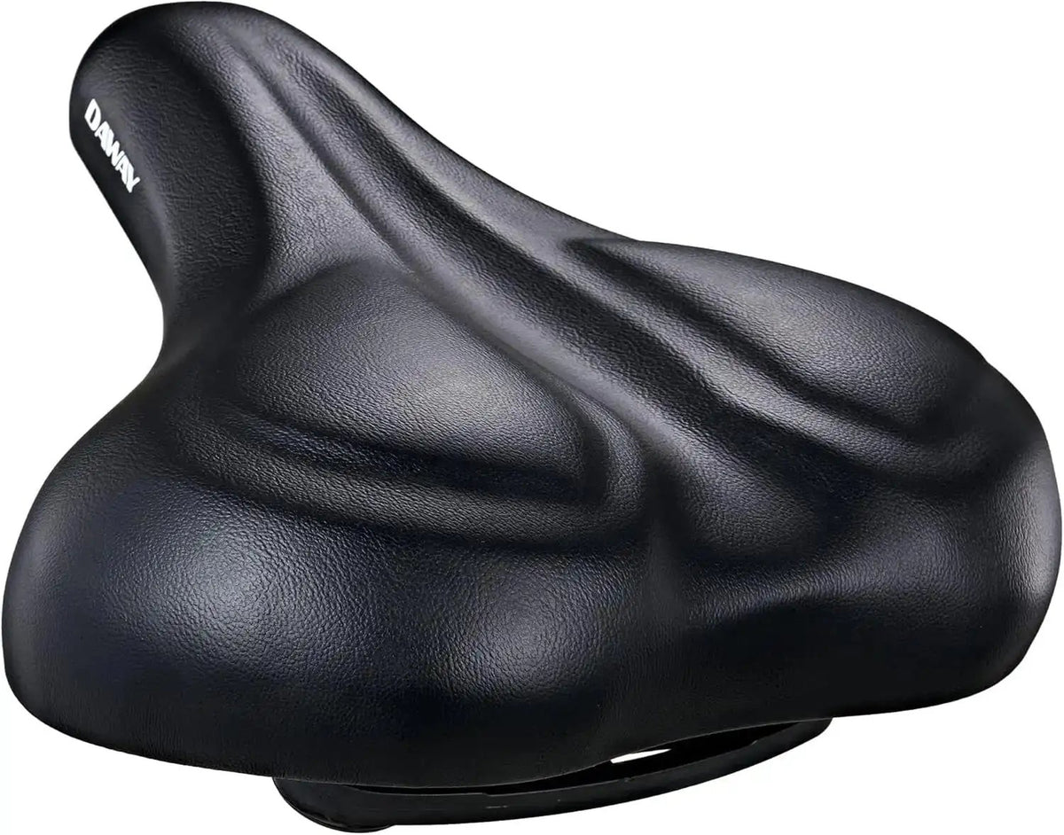 DAWAY C50 Oversized Comfortable Bike Seat – Extra Wide Memory Foam SaddleEvolveRide