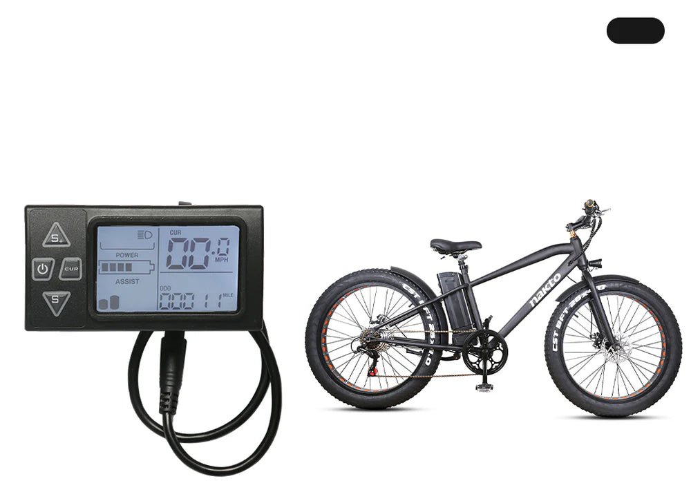 Display for NAKTO CruiserSporting Goods > Outdoor Recreation > Cycling > Bicycle PartsEvolveRide