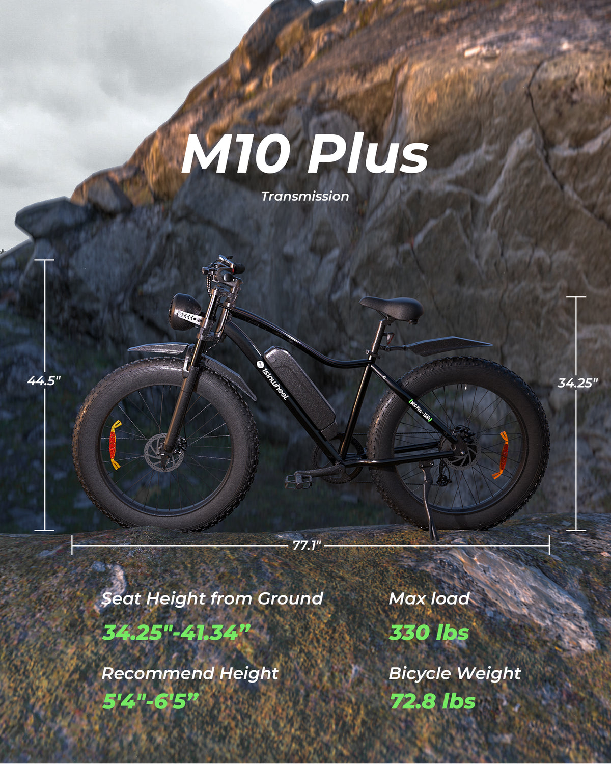 isinwheel M10 Plus Electric Bike – photo 20