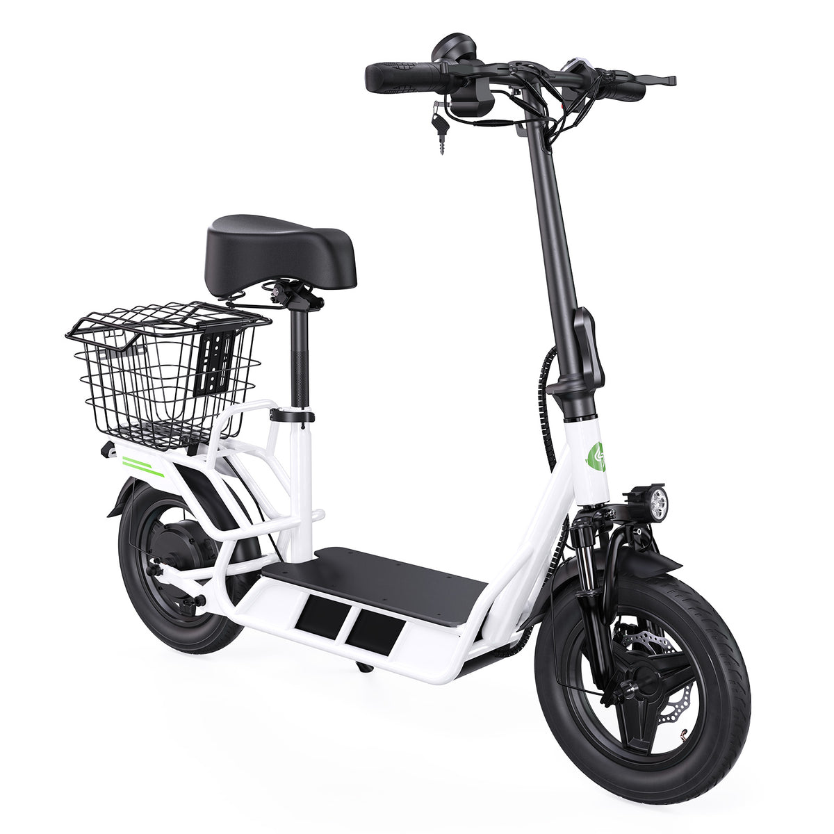 isinwheel Hyper X 700W Electric Scooter with Seat & Basket – photo 2